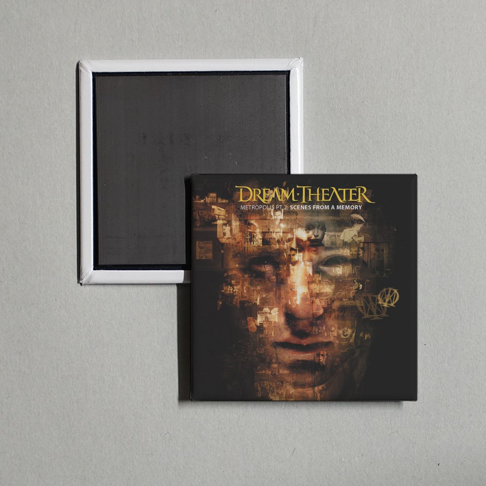 Dream Theater - Metropolis, Pt. 2 Scenes from a Memory Album Cover Fridge Magnet
