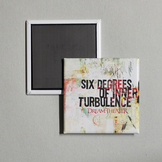 Dream Theater - Six Degrees of Inner Turbulence Album Cover Fridge Magnet