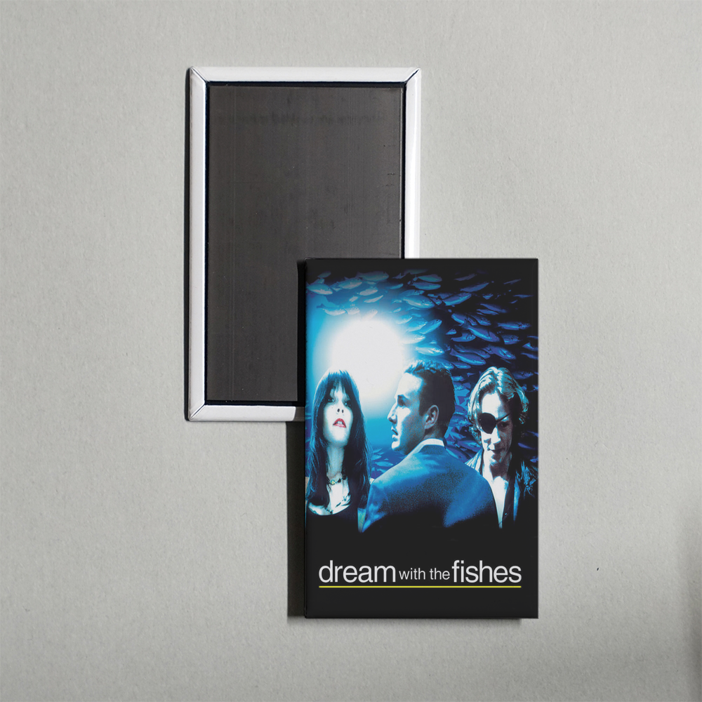 Dream with the Fishes Mini Movie Fridge Magnet