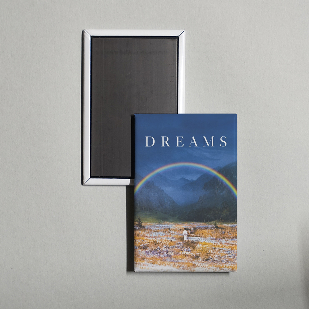 Dreams Mini Movie Fridge Magnet