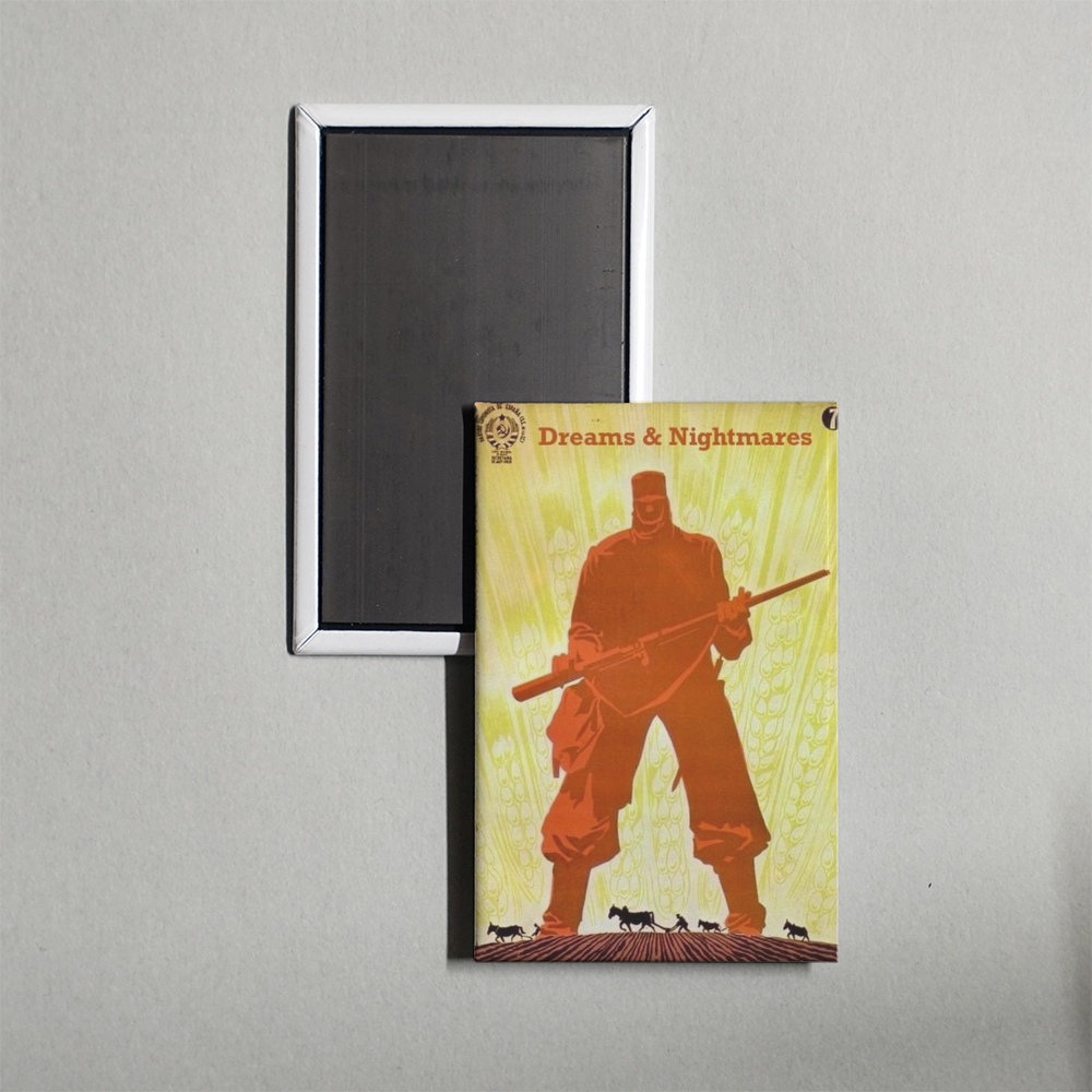 Dreams and Nightmares Mini Movie Fridge Magnet