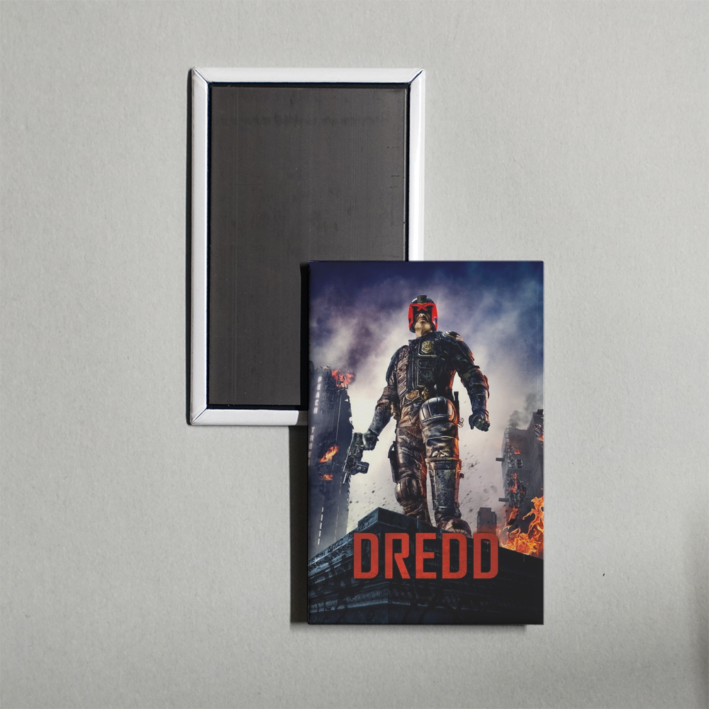 Dredd Mini Movie Fridge Magnet