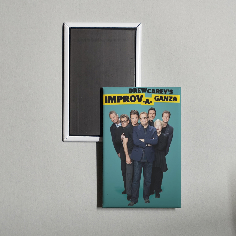 Drew Carey's Improv-A-Ganza TV Show Fridge Magnet