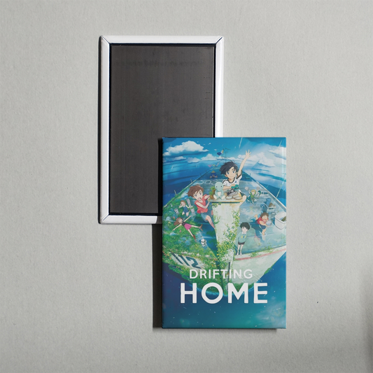 Drifting Home Mini Movie Fridge Magnet