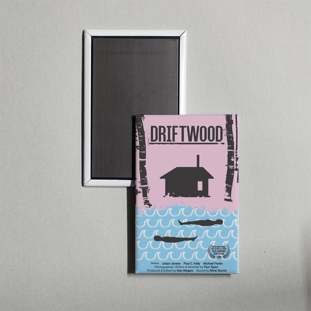 Driftwood Mini Movie Fridge Magnet