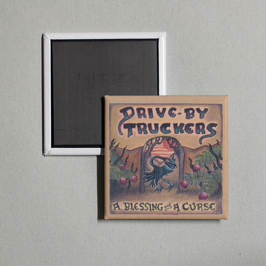 Drive-By Truckers - A Blessing and a Curse Album Cover Fridge Magnet