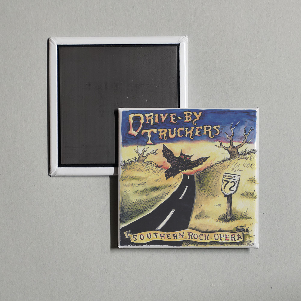 Drive-By Truckers - Southern Rock Opera Album Cover Fridge Magnet
