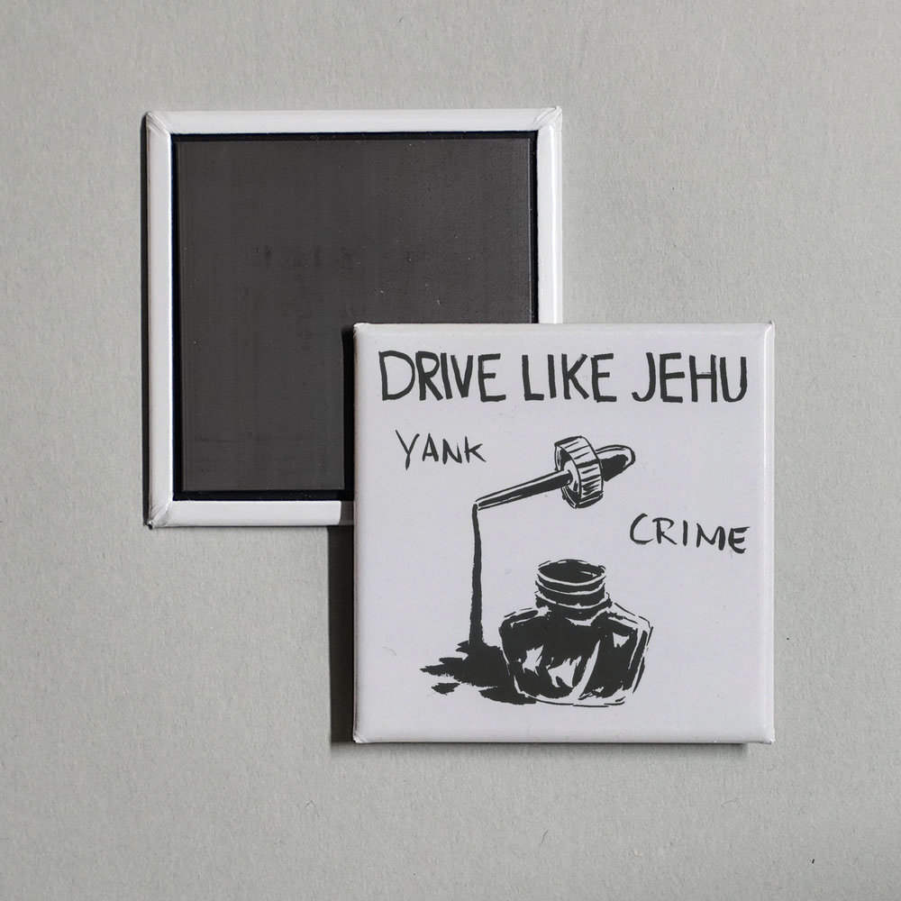 Drive Like Jehu - Yank Crime Album Cover Fridge Magnet