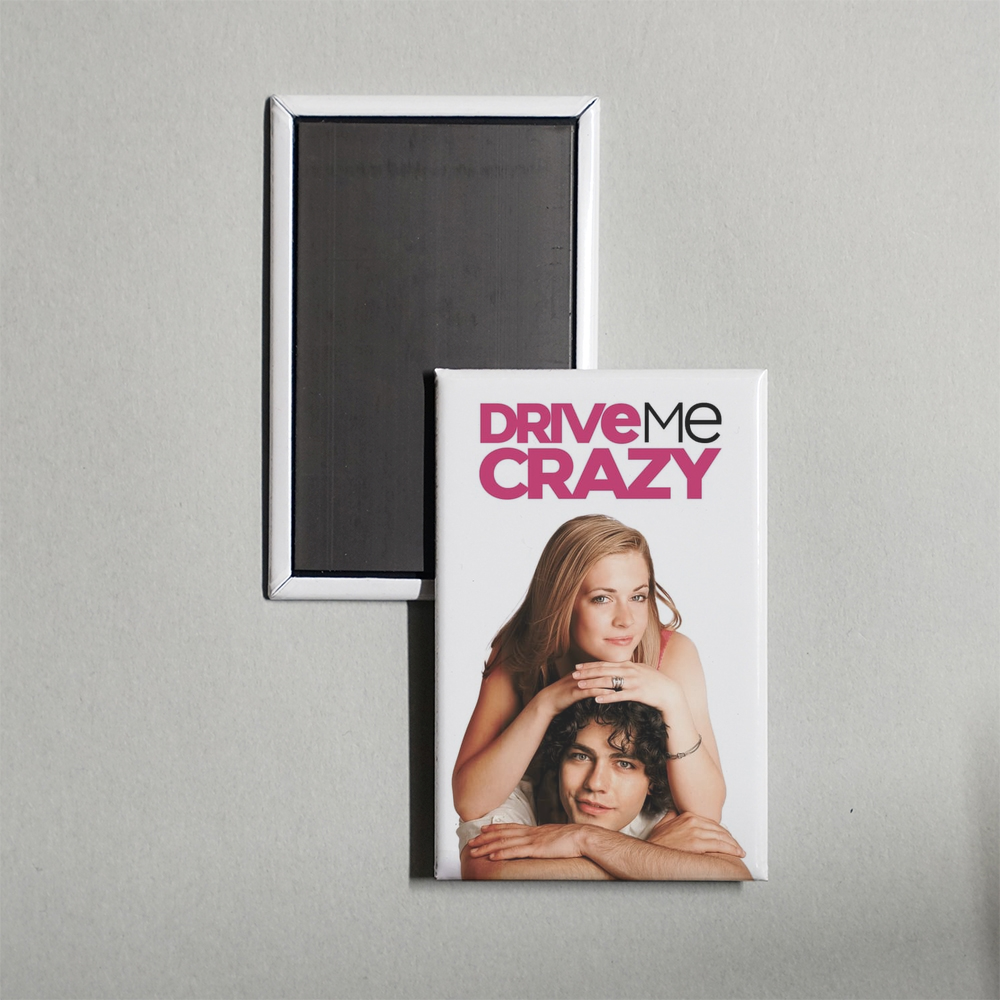 Drive Me Crazy Mini Movie Fridge Magnet