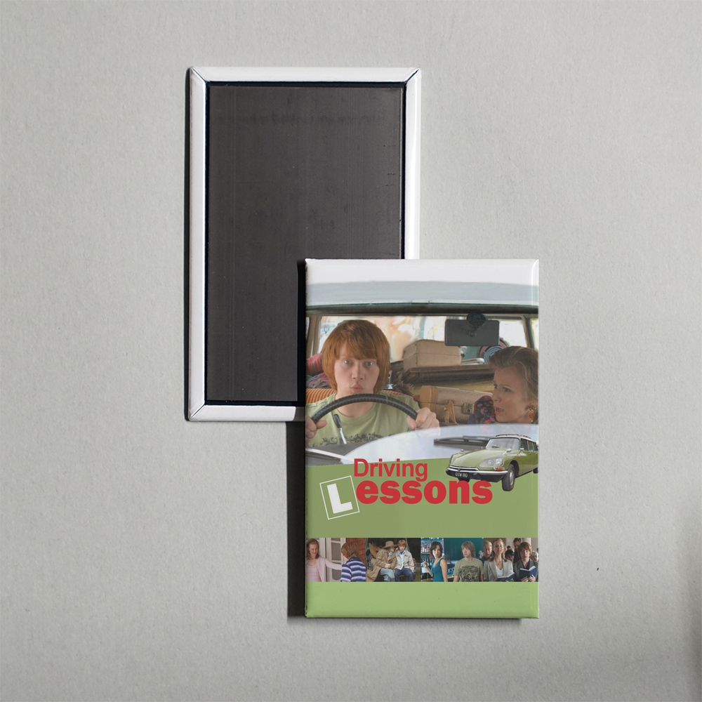 Driving Lessons Mini Movie Fridge Magnet