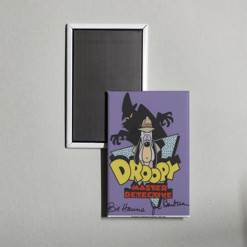 Droopy, Master Detective TV Show Fridge Magnet