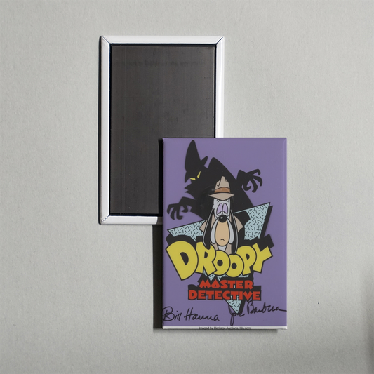 Droopy, Master Detective TV Show Fridge Magnet