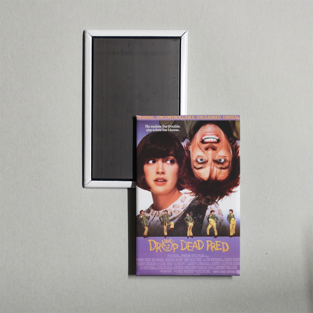 Drop Dead Fred Mini Movie Fridge Magnet