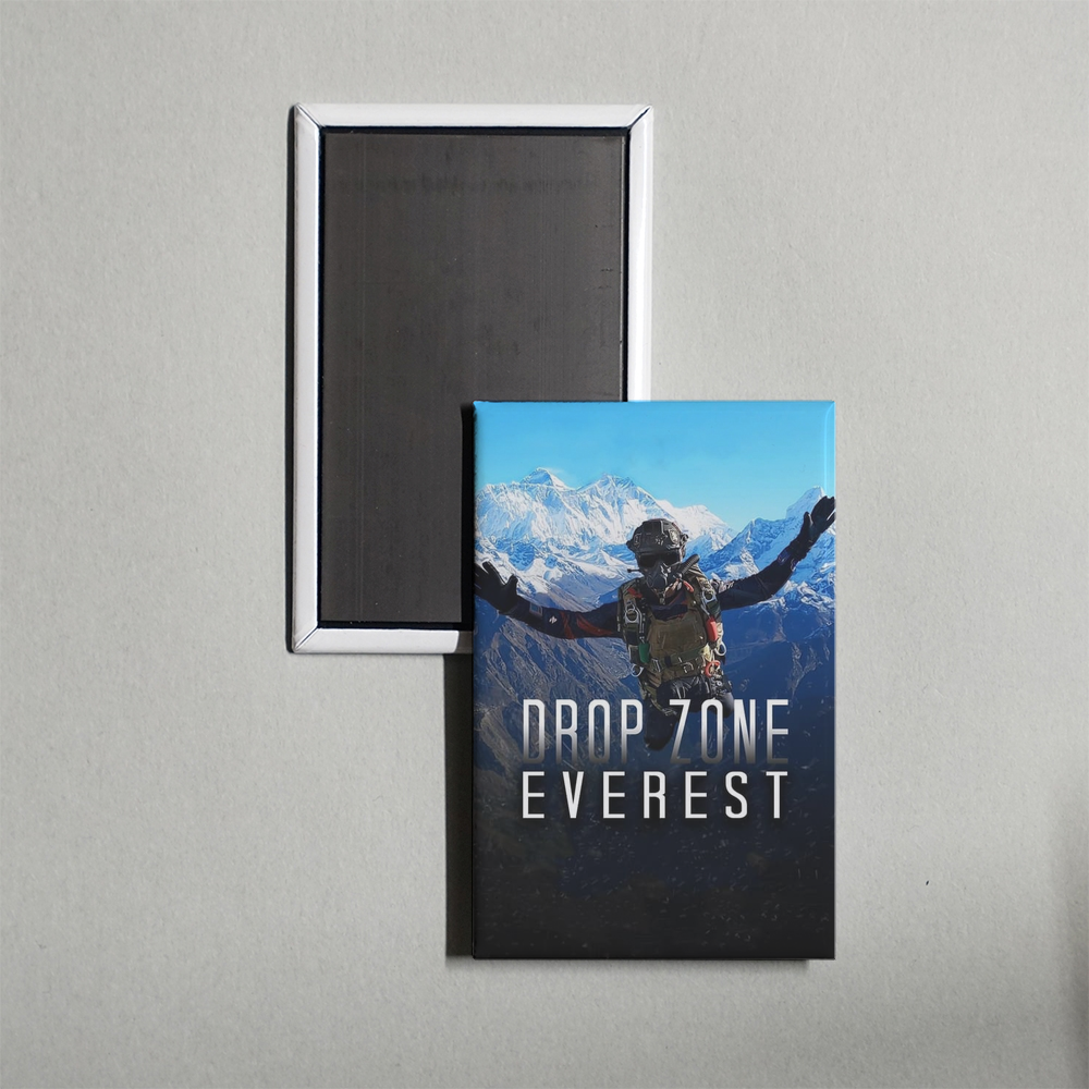 Drop Zone Everest Mini Movie Fridge Magnet