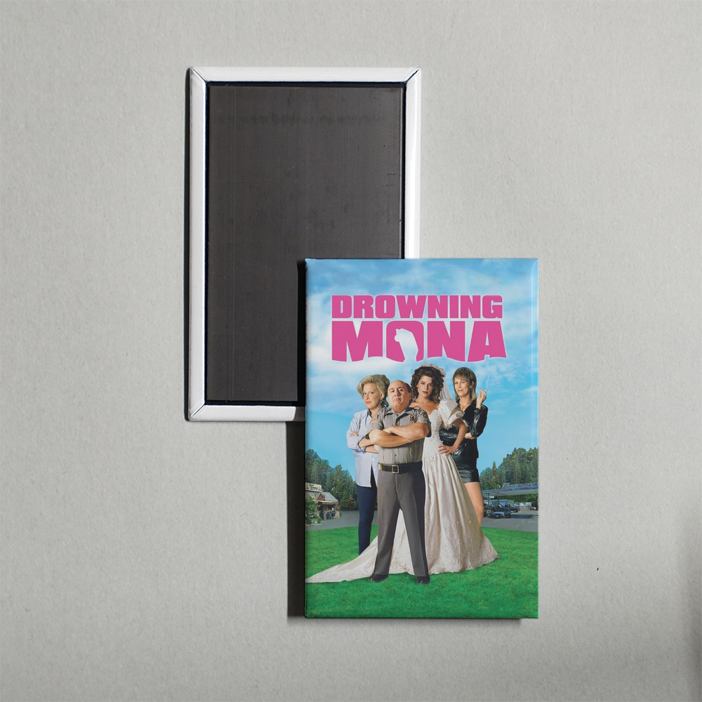 Drowning Mona Mini Movie Fridge Magnet