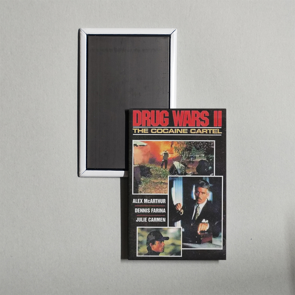 Drug Wars The Cocaine Cartel TV Show Fridge Magnet
