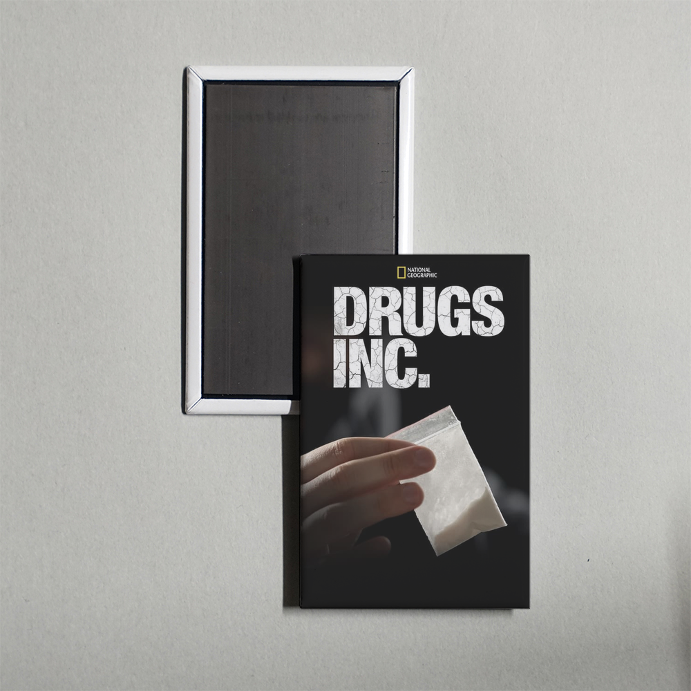 Drugs, Inc. TV Show Fridge Magnet