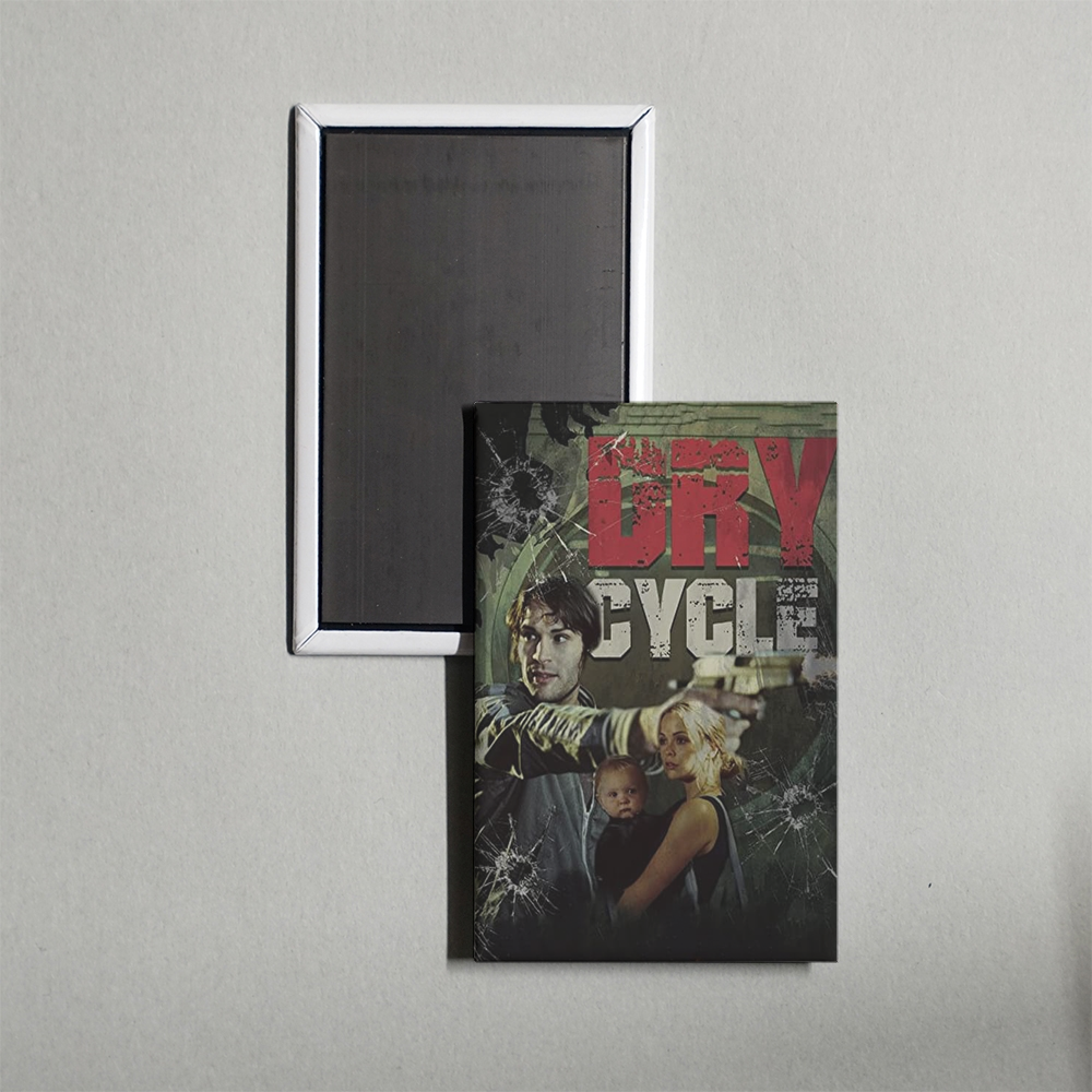 Dry Cycle Mini Movie Fridge Magnet