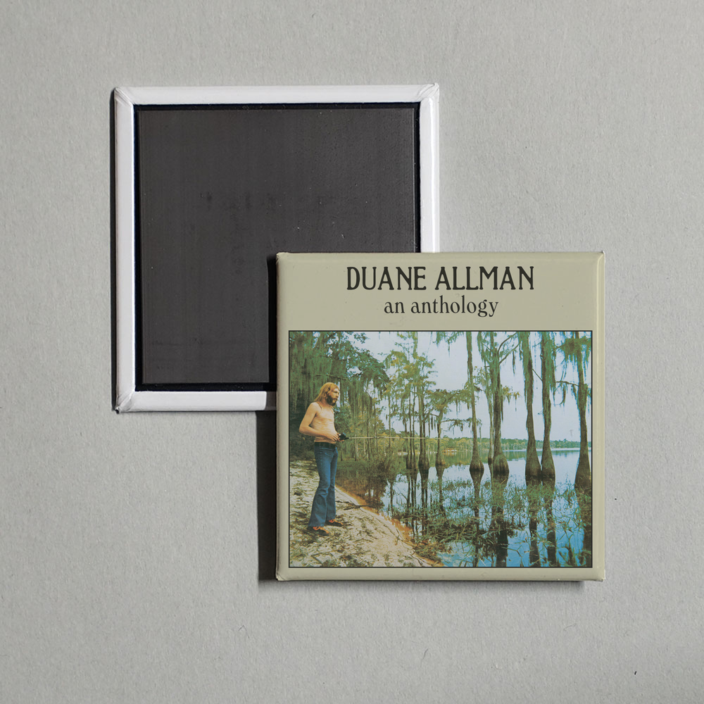 Duane Allman - An Anthology Album Cover Fridge Magnet