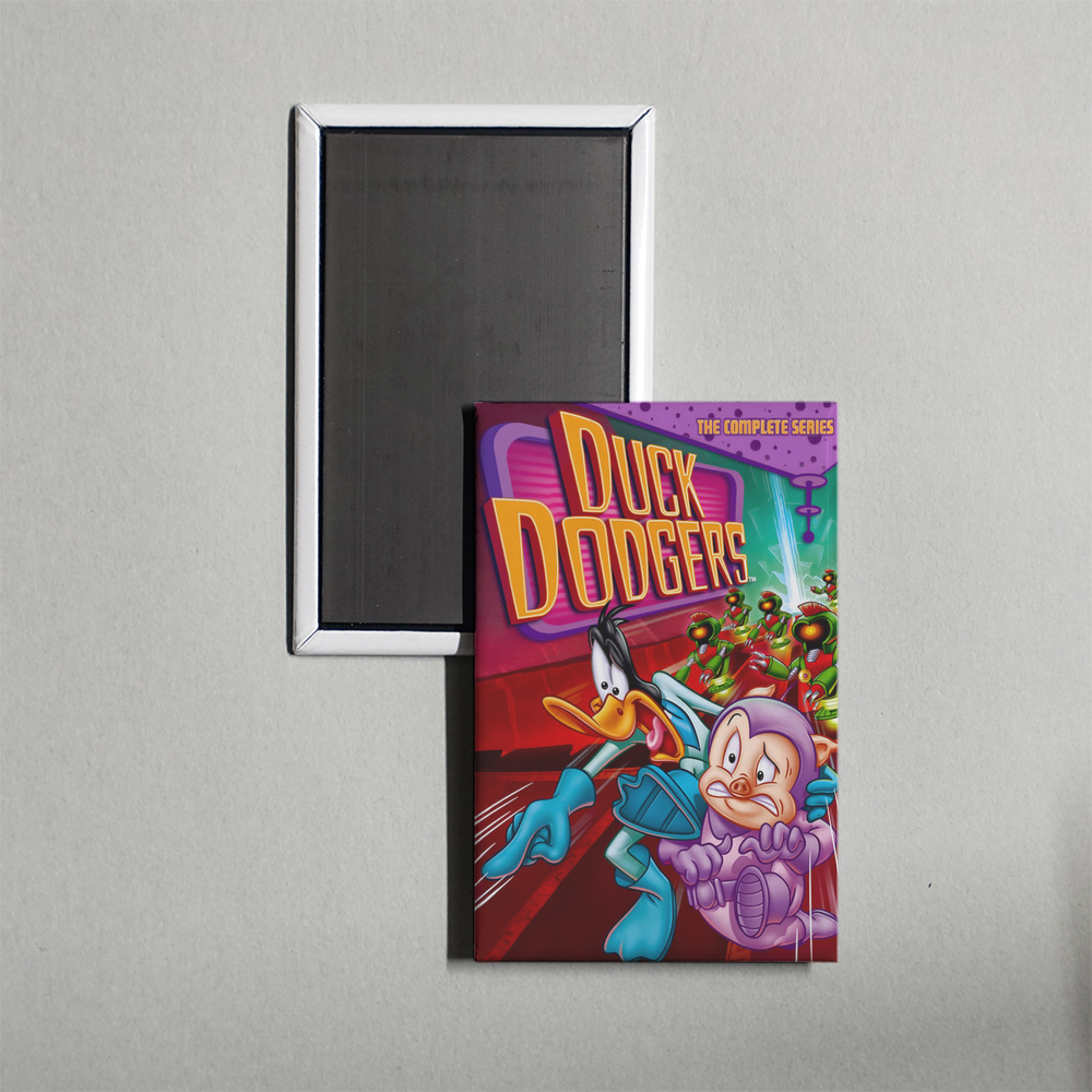 Duck Dodgers TV Show Fridge Magnet