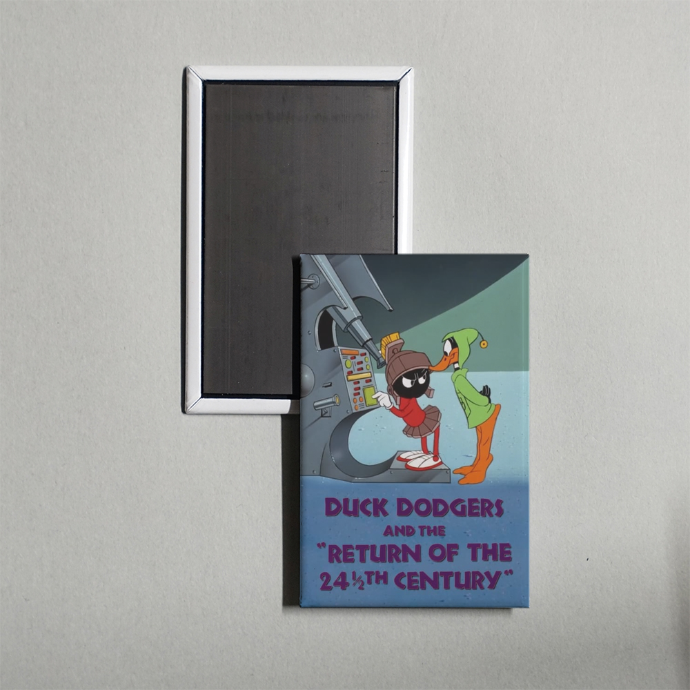 Duck Dodgers and the Return of the 24½th Century Mini Movie Fridge Magnet