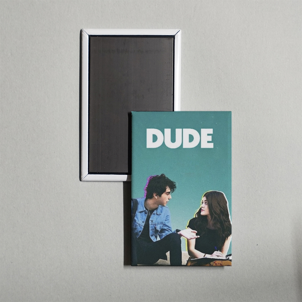 Dude Mini Movie Fridge Magnet