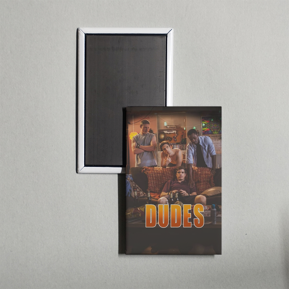 Dudes Mini Movie Fridge Magnet