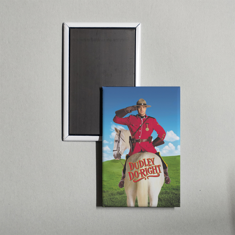 Dudley Do-Right Mini Movie Fridge Magnet