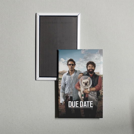 Due Date Mini Movie Fridge Magnet