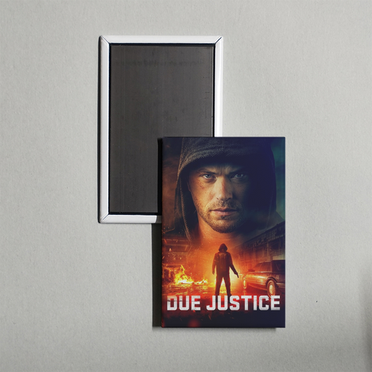 Due Justice Mini Movie Fridge Magnet