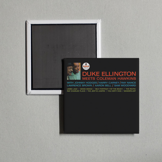 Duke Ellington - Duke Ellington Meets Coleman Hawkins Album Cover Fridge Magnet
