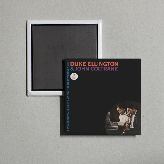 Duke Ellington - Duke Ellington & John Coltrane Album Cover Fridge Magnet