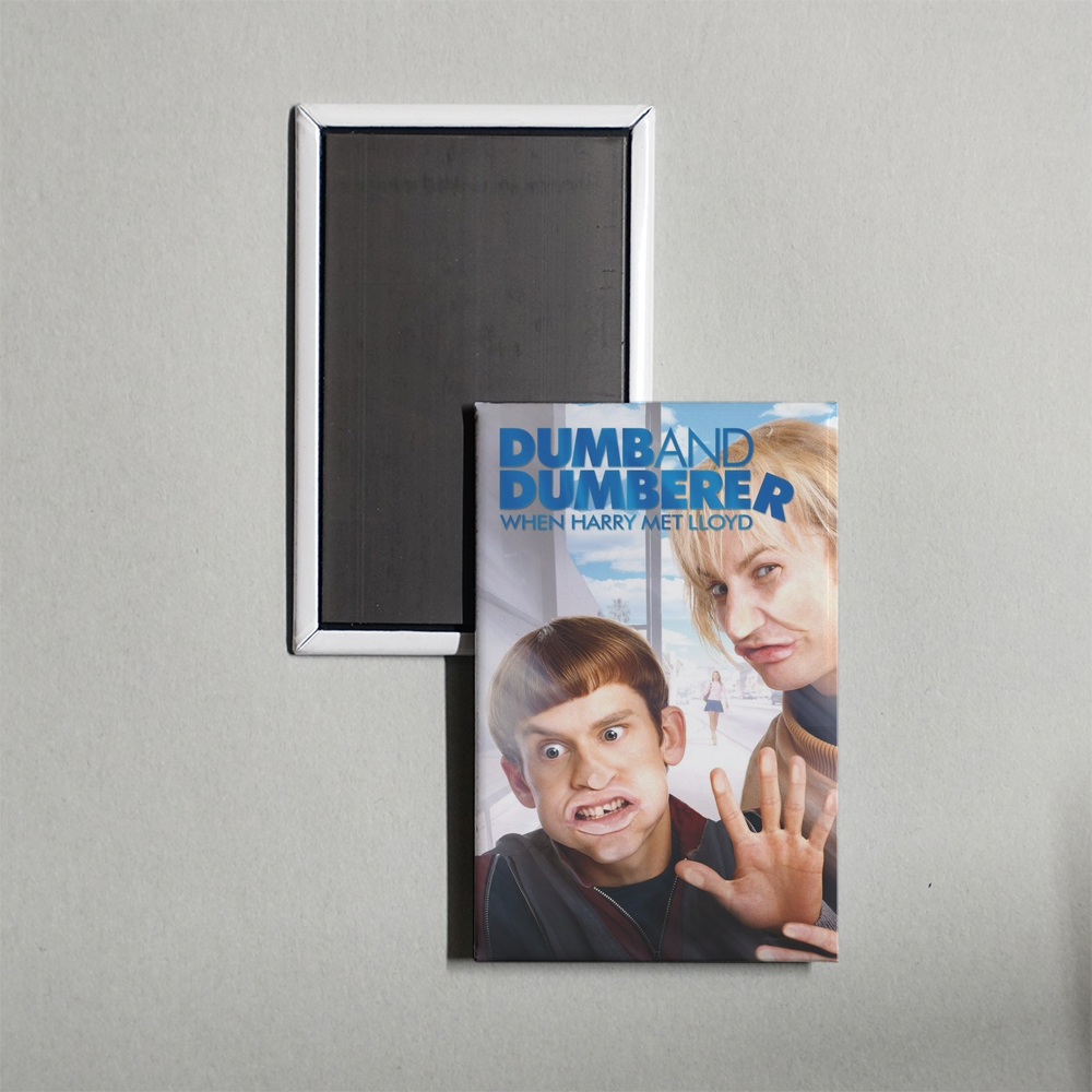 Dumb and Dumberer When Harry Met Lloyd Mini Movie Fridge Magnet
