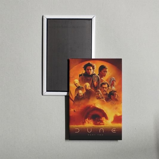 Dune Part Two Mini Movie Fridge Magnet