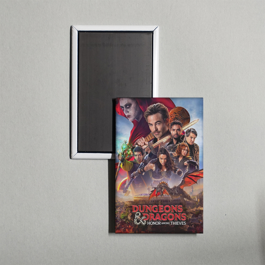 Dungeons & Dragons Honor Among Thieves Mini Movie Fridge Magnet