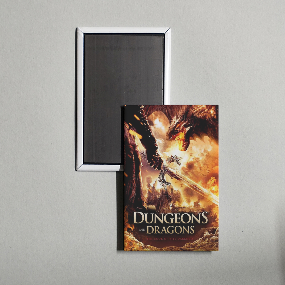 Dungeons & Dragons The Book of Vile Darkness Mini Movie Fridge Magnet