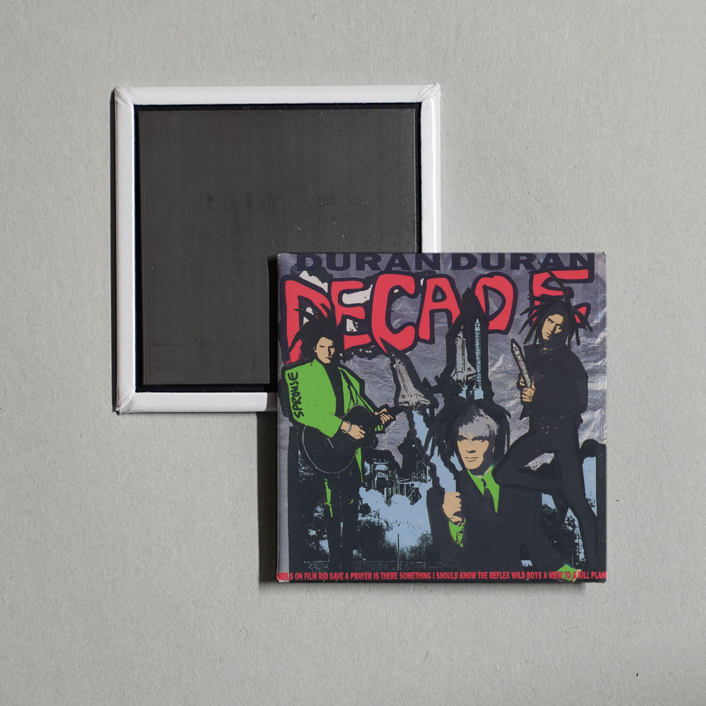 Duran Duran - Decade Album Cover Fridge Magnet