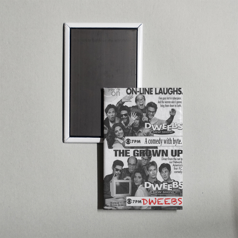 Dweebs TV Show Fridge Magnet