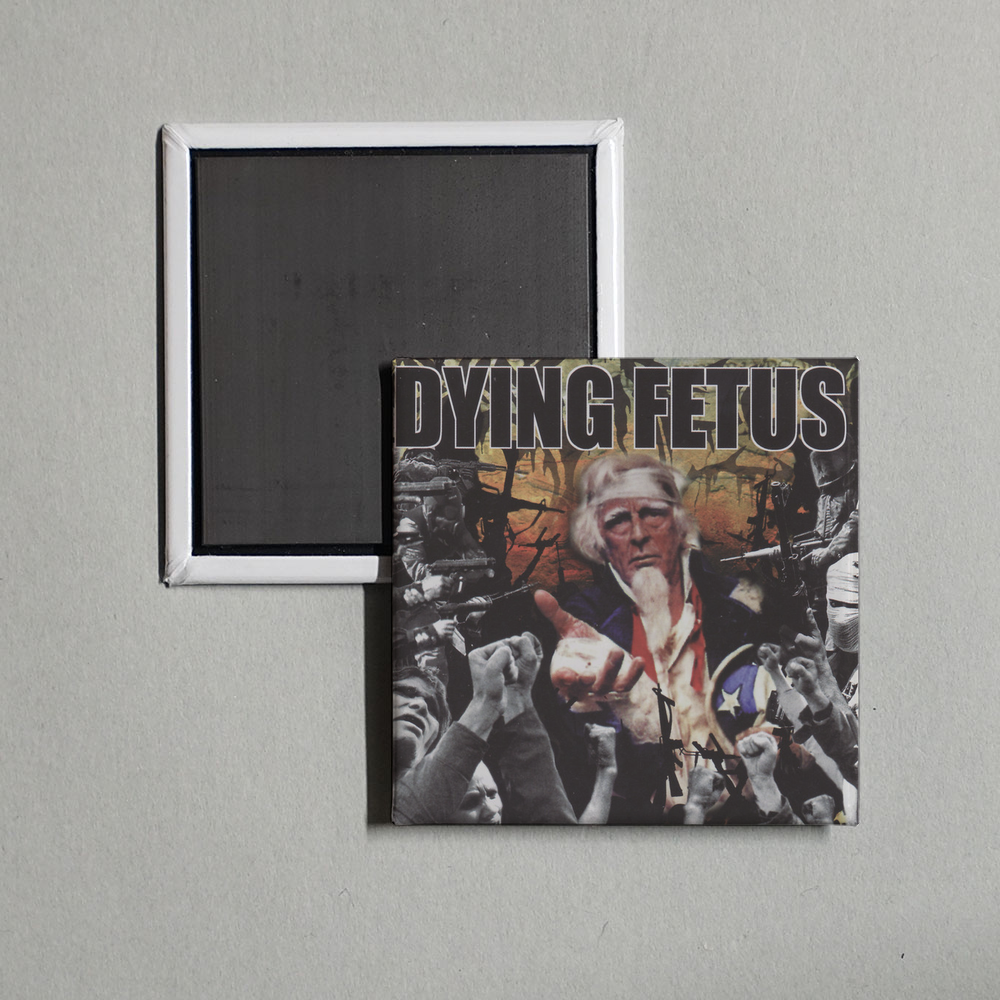 Dying Fetus - Destroy the Opposition Album Cover Fridge Magnet