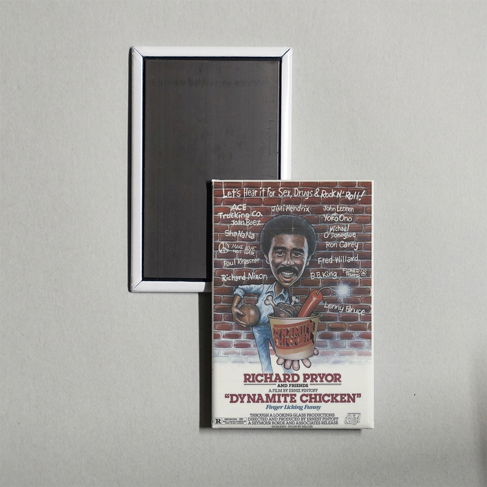 Dynamite Chicken Mini Movie Fridge Magnet