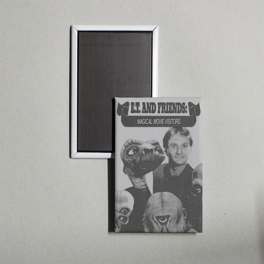 E.T. and Friends Magical Movie Visitors Mini Movie Fridge Magnet