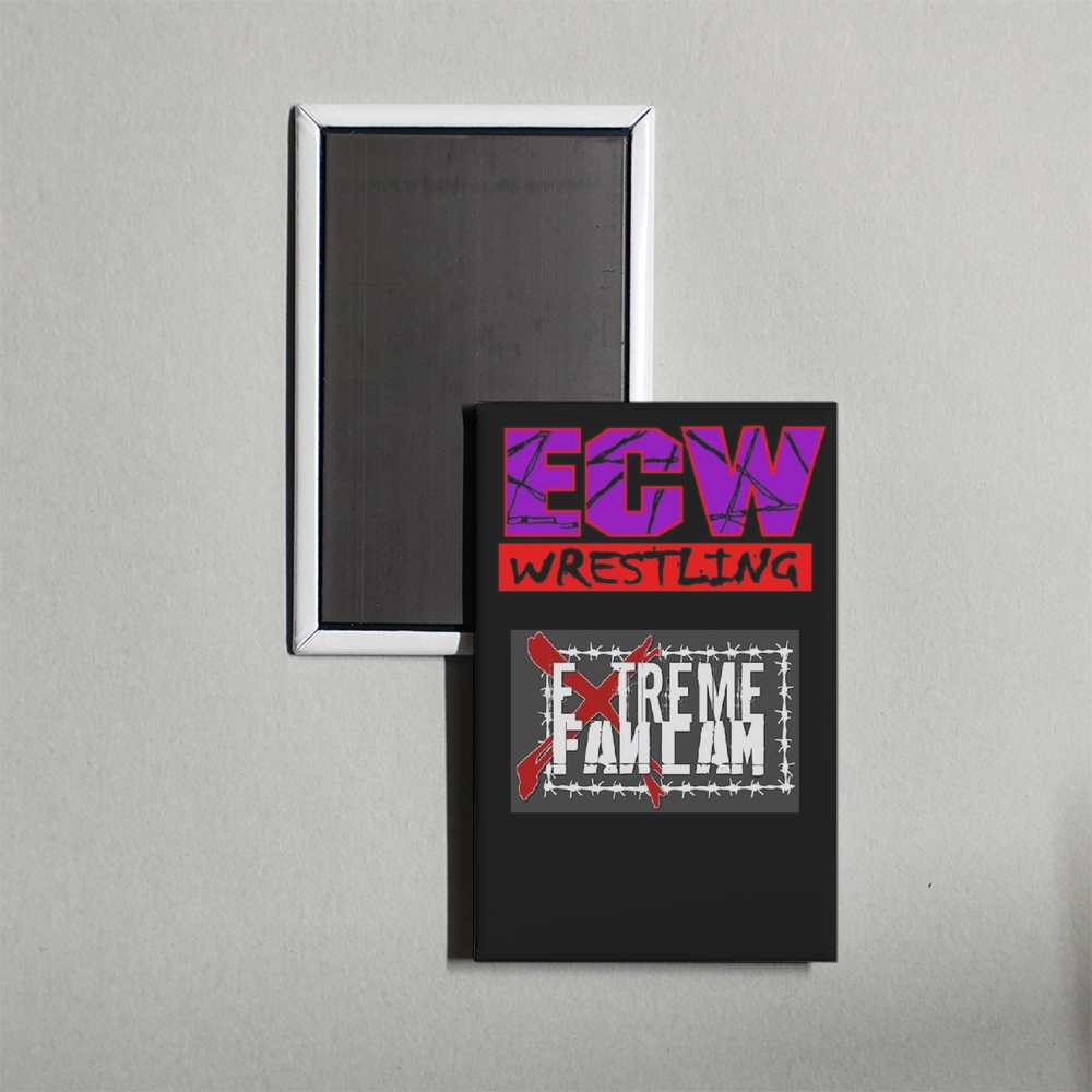 ECW Extreme Fancam TV Show Fridge Magnet