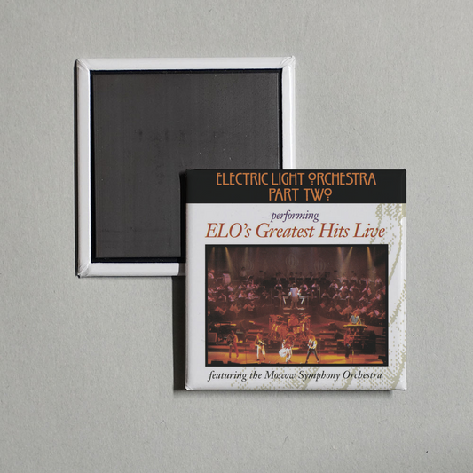 ELO Part II - E.L.O.'s Greatest Hits Live Album Cover Fridge Magnet