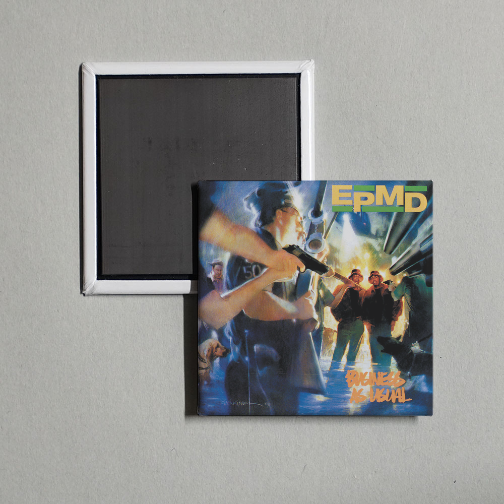 EPMD - Business As Usual Album Cover Fridge Magnet