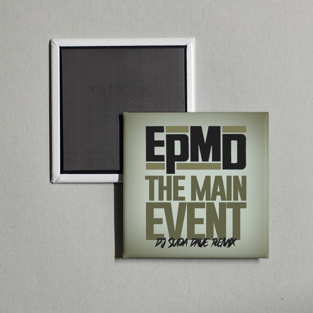 EPMD - The Main Event Remix Album Cover Fridge Magnet