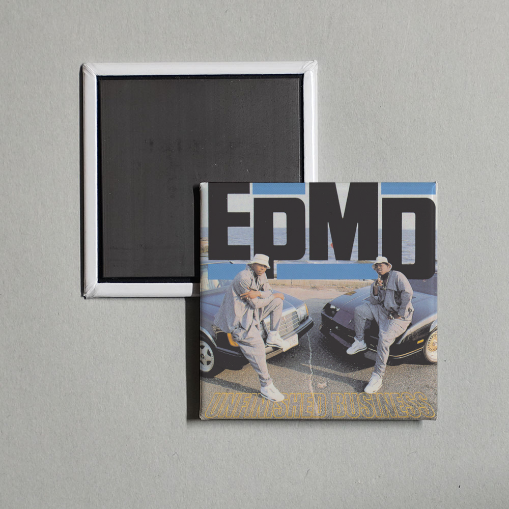 EPMD - Unfinished Business Album Cover Fridge Magnet