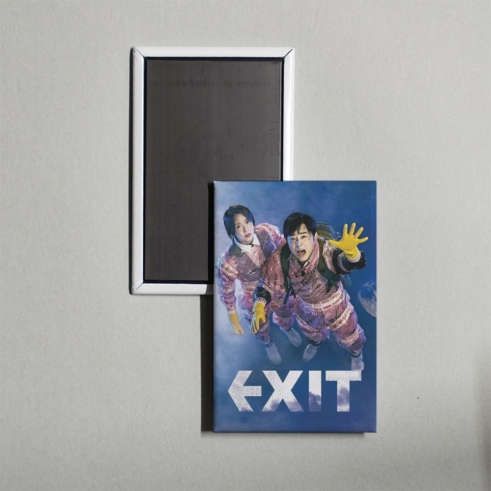 EXIT Mini Movie Fridge Magnet