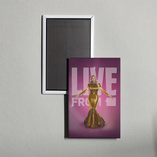E! Live from the Red Carpet TV Show Fridge Magnet