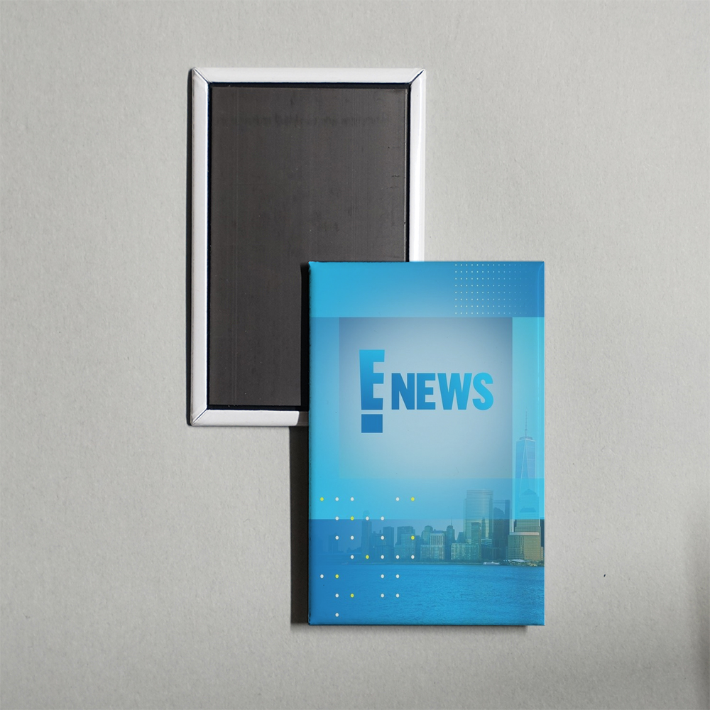 E! News TV Show Fridge Magnet
