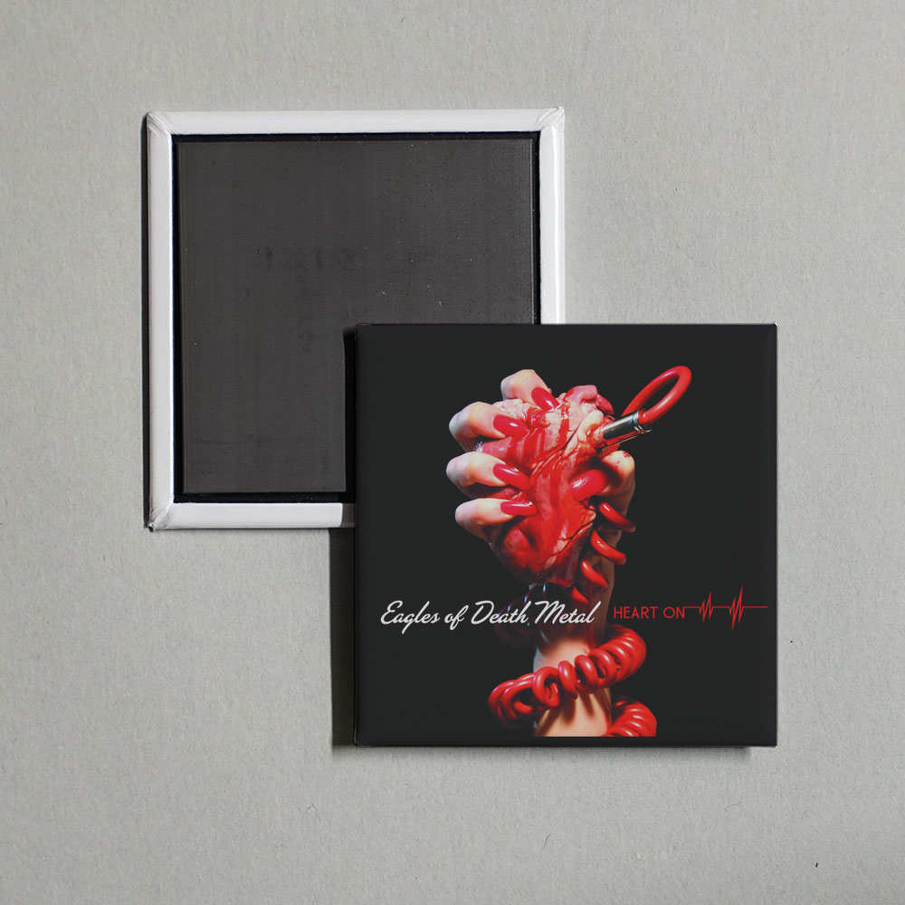 Eagles Of Death Metal - Heart On Album Cover Fridge Magnet